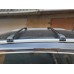 Поперечный багажник WingBar V2 (2 шт, алюминий) Черный цвет для Ауди Q7 2005-2015 гг