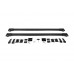 Перемычки на рейлинги под ключ WingBar (2 шт) до 110 см, Черный для Hyundai Tucson JM 2004- гг