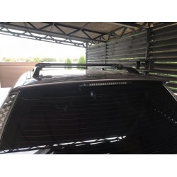 Перемычки на обычные рейлинги под ключ WingBar (2 шт) Серый для Mitsubishi Grandis 2003-2011 гг