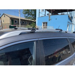 Перемычки на рейлинги под ключ WingBar (2 шт) до 110 см, Черный для Nissan X-trail T32/Rogue 2014-2021 гг