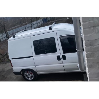 Перемички в штатні місця під ключ (2 шт) Чорний для Peugeot Expert 1995-2007 рр