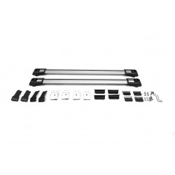 Перемычки на рейлинги под ключ WingBar (2 шт) Серый для Skoda Yeti 2009-2017 гг