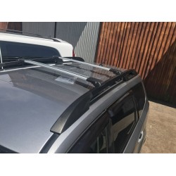 Перемычки на рейлинги под ключ WingBar (2 шт) Серый для Subaru Forester 2008-2013 гг