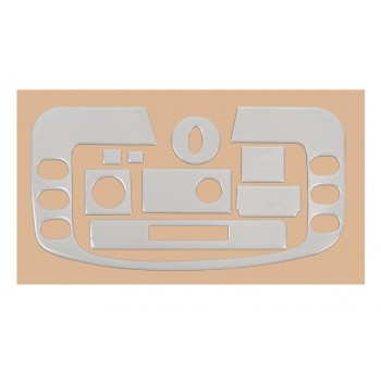 Накладки на панель (1994-1997) Алюміній для Ford Transit рр