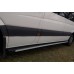 Бокові пороги Maya (2 шт., алюміній) Long/ExtraLong для Volkswagen Crafter 2006-2016 рр