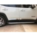 Молдинг дверний (4 шт, нерж) OmsaLine - Італійська нержавійка для Jeep Renegade