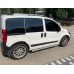 Накладки на арки (4 шт, черные) 2 двери, металлические для Peugeot Bipper
