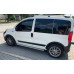 Накладки на арки (4 шт, черные) 2 двери, металлические для Peugeot Bipper