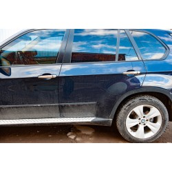 Накладки на ручки (4 шт, нерж) для BMW X5 E-70 2007-2013 рр