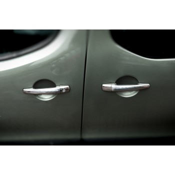 Накладки на ручки (4 шт, нерж) OmsaLine - Італійська нержавійка для Peugeot Partner Tepee 2008-2018 рр Накладки на ручки (4 шт, нерж) OmsaLine - Італійська нержавійка для Peugeot Partner Tepee 2008-2018 рр