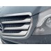 Обводка решетки (2013-2025, нерж) OmsaLine - Итальянская нержавейка для Mercedes Sprinter W906