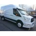 Козырек на лобовое стекло (черный глянец, 5мм) для Ford Transit 2014- гг