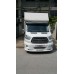 Козырек на лобовое стекло (черный глянец, 5мм) для Ford Transit 2014- гг