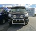Козырек на лобовое стекло (черный глянец, 5мм) для Ford Transit 2014- гг