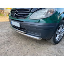 Губа нижняя ST014 (нерж) 2004-2010, 51 -2025 42мм для Mercedes Vito W639