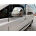 Накладки на дзеркала VITO 2004-2010 (2 шт) OmsaLine - Італійська нержавійка для Mercedes Viano рр