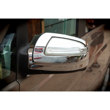 Накладки на дзеркала VIANO 2010-2015 (2 шт., пласт) для Mercedes Viano рр