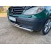Губа нижняя двойная ST014 (нерж) 60/48мм для Mercedes Viano 2004-2014 гг