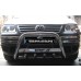 Кенгурятник WT003 (нерж) 50мм, без надписи для Volkswagen Caddy 2004-2010 гг