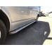 Боковые пороги Premium (2 шт, нерж) 60 мм, короткая база для Volkswagen T5 Caravelle 2004-2010 гг