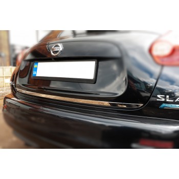 Кромка багажника (нерж.) OmsaLine - Итальянская нержавейка для Nissan Juke 2010-2019 гг Кромка багажника (нерж.) OmsaLine - Итальянская нержавейка для Nissan Juke 2010-2019 гг