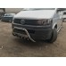 Кенгурятник WT003 (нерж) 60 мм, з написом для Volkswagen T5 2010-2015 рр