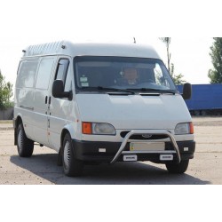 Кенгурятник WT006 (нерж) для Ford Transit 1991-2000 гг