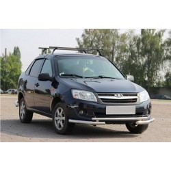 Передняя защита ST009-2 для Lada Granta