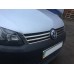 Накладки на решітку (2 шт, нерж) Carmos - Турецька сталь для Volkswagen Caddy 2010-2015 рр