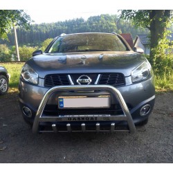 Кенгурятник WT003 (нерж.) 51 мм для Nissan Qashqai 2007-2010 гг