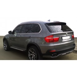 Накладка на задний бампер (2007-2010, под покраску) для BMW X5 E-70