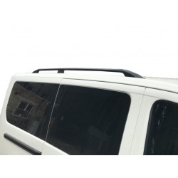 Рейлінги Чорні Коротка, пластикові ніжки для Peugeot Expert 2007-2016 рр