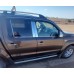 Окантовка вікон (4 смужки, нерж) Carmos - Турецька сталь для Volkswagen Amarok 2010-2022 рр