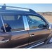 Окантовка вікон (4 смужки, нерж) Carmos - Турецька сталь для Volkswagen Amarok 2010-2022 рр