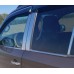 Окантовка вікон (4 смужки, нерж) Carmos - Турецька сталь для Volkswagen Amarok 2010-2022 рр