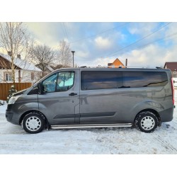 Рейлінги Хром Коротка, пластикові ніжки для Ford Custom 2013-2022 рр