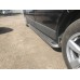 Бокові пороги Premium (2 шт., нерж.) 60 мм, довга база для Nissan Primastar 2002-2014 рр