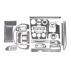 Накладки на панель Карбон для Mazda 6 2003-2008 гг