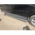 Бокові пороги Premium (2 шт., нерж) 60 мм, довга база для Opel Vivaro 2001-2015 рр