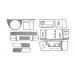 Накладки на панель Карбон для Volkswagen T5 2010-2015 рр