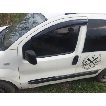 Ветровики (2 шт, Sunplex Sport) для Citroen Nemo