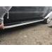 Боковые пороги Tayga V2 (2 шт., алюминий) для Volkswagen Amarok 2010-2022 гг