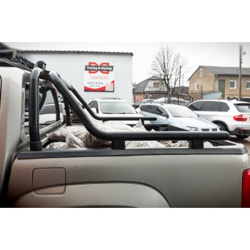 Дуга на кузов (чорна) 76мм для Volkswagen Amarok 2010-2022 рр