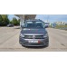 Накладки на бампер (3 шт, нерж) для Volkswagen Caddy 2015-2020 гг