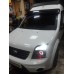 Козырек на лобовое стекло (черный глянец, 5мм) для Ford Connect 2002-2006 гг