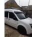 Козырек на лобовое стекло (черный глянец, 5мм) для Ford Connect 2010-2013 гг