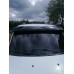 Козирьок на лобове скло (чорний глянець, 5мм) для Fiat Doblo I 2005-2010 рр