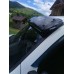 Козирьок на лобове скло (чорний глянець, 5мм) для Fiat Doblo I 2005-2010 рр