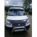 Козирьок на лобове скло (чорний глянець, 5мм) для Fiat Doblo I 2005-2010 рр