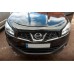 Дефлектор капоту (EuroCap) для Nissan Qashqai 2010-2014рр